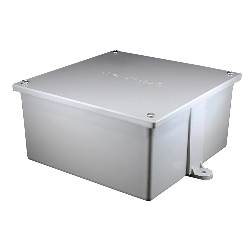 8 X 8 X 4 PVC JUNCTION BOX [5]